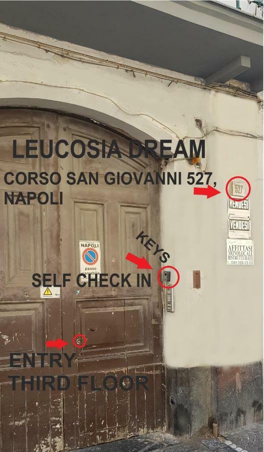 Leucosia Dream Lejlighed Napoli Eksteriør billede