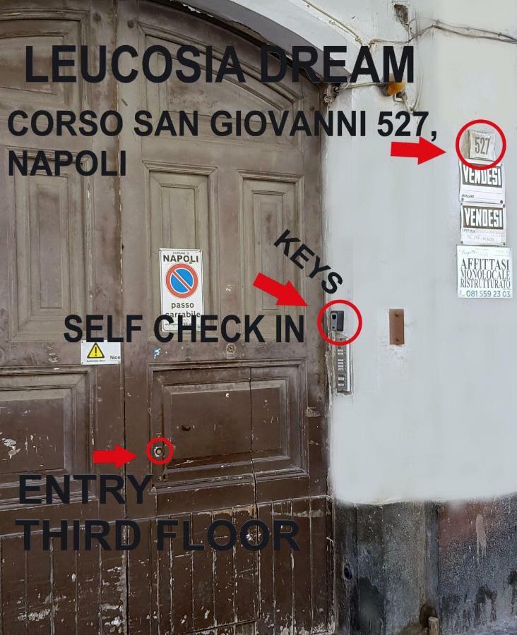 Leucosia Dream Lejlighed Napoli Eksteriør billede